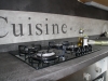 Plan de travail de cuisine en mortex