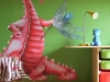 fresque chambre enfant dragon